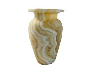 Pier 1 Heavy Marbled Vase Egypt Collection 8'x5'