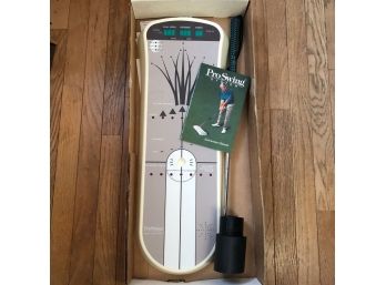 Vintage 1990s ProSwing System Golf Swing Electronic Training