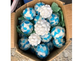 Box Of Seaglass Balls