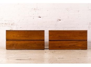 Pair Of Minimalist Chests Of Drawers
