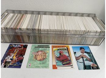 Over 1,000 Baseball & Basketball Cards, Topps & Fleer, 1990s
