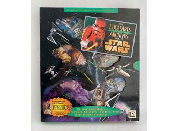 New In Box 1996 LucasArts Archives Vol II Star Wars Collection 5 CD-Rom Games For Macintosh