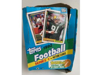 1992 Topps Football Cards In Original Box
