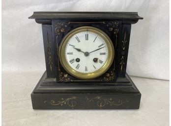 Antique Brevete French Marble Clock