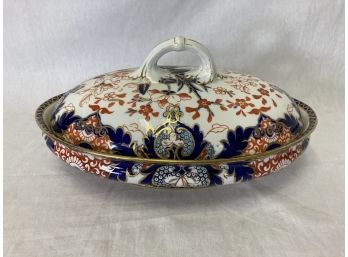 Antique Royal Crown Derby Style Dish