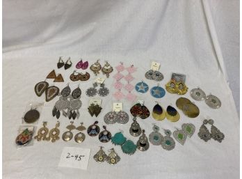Medallion Style Earrings #2-45