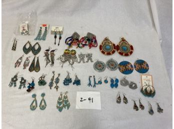 Southwest Native American Style Earrings #2-41