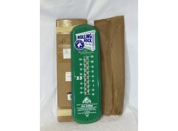 Mint Rolling Rock Thermometer