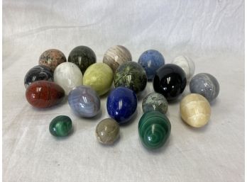 Vintage Stone & Marble Eggs