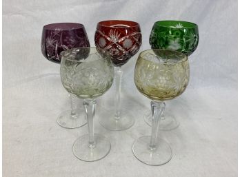 Bohemian Glass Goblets