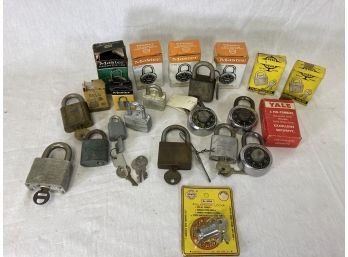 Collection Of Vintage Locks