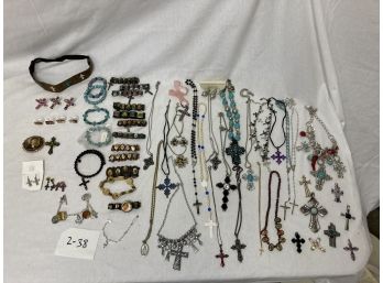 Collection Of Religious Jewelry #2-38