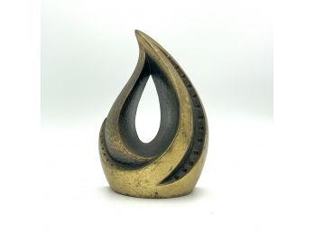 Mid Century Ben Seibel Flame Bookend For Jenfred