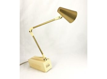 Vintage Brass Colored Tensor Model 7100 Table Or Wall Mount Lamp