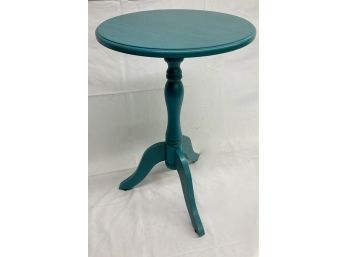 Cute Teal Blue Side Table