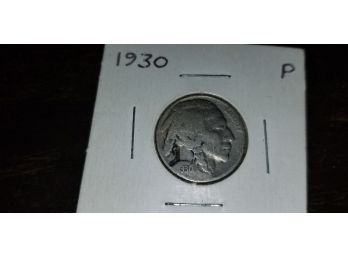 1930 Buffalo Head Nickel VG8