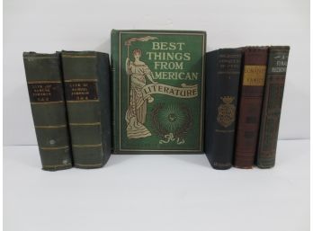 Group Of 6 Books From (1800's)