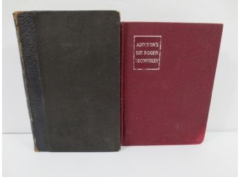Group Of 2 Antique Books (1858  - 1903)
