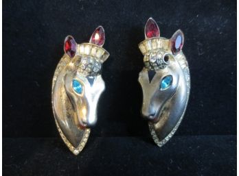 Sterling Silver Tested Horse Pins