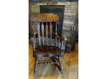 S. Bent & Bros. Colonial Rocking Chair-extra Large-solid-adult Size-beautiful
