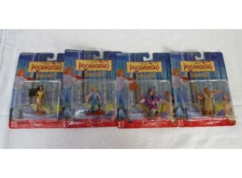 Vintage 1990's Disney Mattel  Pocahontas Figures Collectible Lot-Sealed