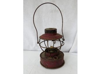 Antique Handlan St. Louis Consolidated Edison System Railroad Lantern