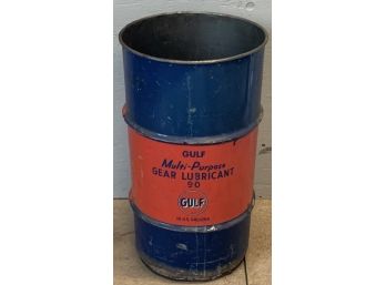 Gulf Mult-Purpose Gear Lubricant 90 27' Tall Barrel Can