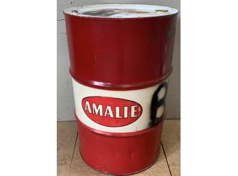 55 US Gallon Amalie Oil Can