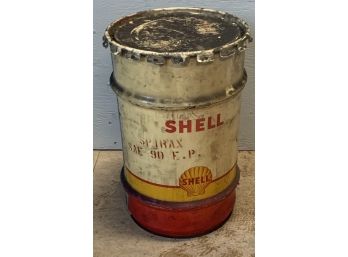 Shell Lubricant 23' Barrel Can