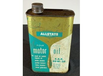 All-State Motor Oil Can (full)