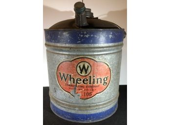 5 Gallon Wheeling Oil Can