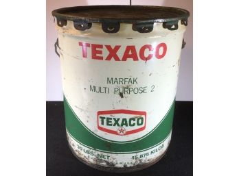 5 Gallon Texaco Oil Can (Full)