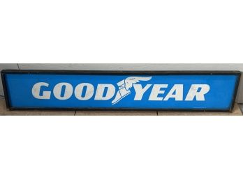 Goodyear Double Sided Metal Sign
