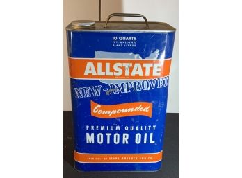 2.5 Gallon Allstate Oil Can