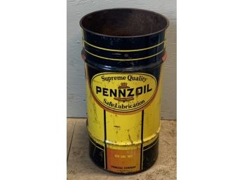 Penzoil Safe Lubricant 27' Barrel Can
