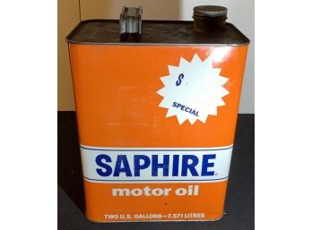 Saphire Oil Can