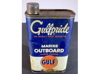Gulfpride Oil Can (full)