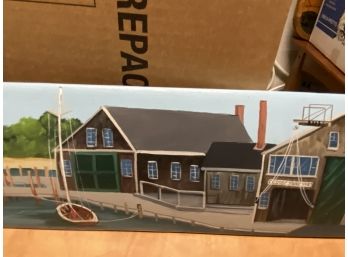 Hand Painted Wooden Sign- Cape Cod Osterville