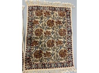 Two Small Rugs - Worn Condition
