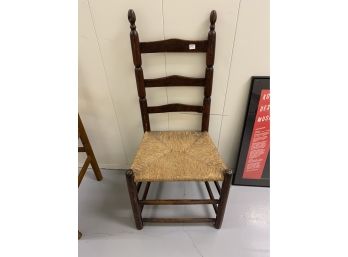 Vintage Ladderback Chair -good Condition For Age.