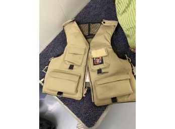 Fisherman's Vest - And Lifevest - Adult XL