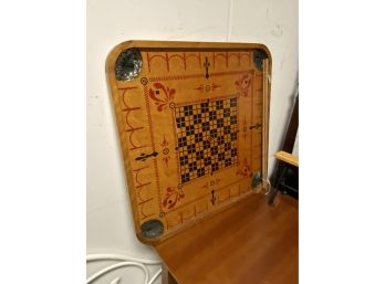 Large Wooden Game Board -  No Game Pieces