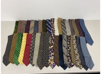 Collection Of Mens Silk Ties