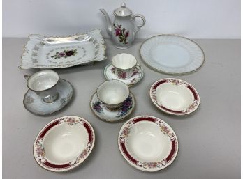 China Pieces And Tea Cups