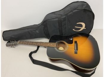 Epiphone Acoustic Guitar And Case