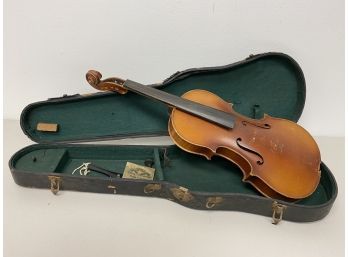 Vintage Antonius Stradivarius Cremona Violin And Case