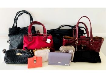 Large Lot Of Designer Handbags - Several NWT!!!