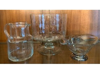 Great Serving Pieces: Trifle Bowl, Divided Dish, Pitcher