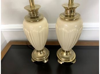 Pair Of Vintage Stiffel Lamps