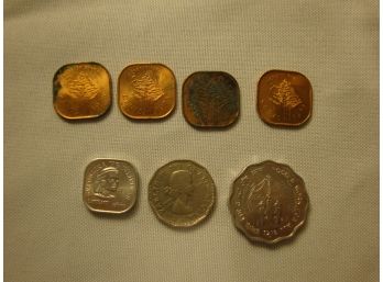 Swaziland Etc. Foreign  Coins 1960's -1970's